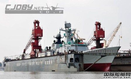 黃埔造船054A導彈護衛艦下水