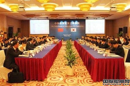 中韓自由貿易區談判對船配業有何影響？