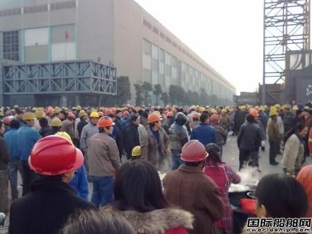 東方重工：罷工系轉包商欠薪引起？  