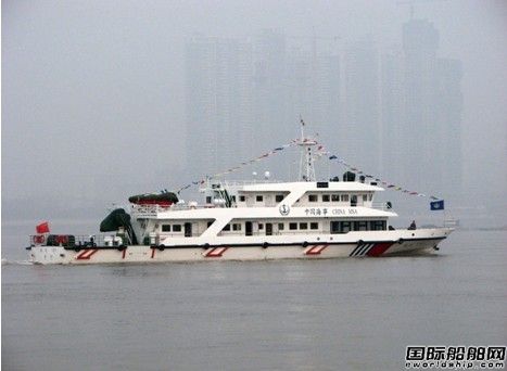 長江船院設計兩艘巡航救助船交付