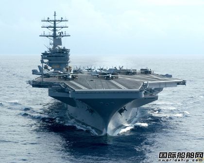 “里根”號航母結束維修返回圣迭戈母港