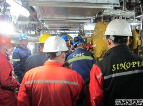 “新勝利一號”自升式平臺完成主機負荷試驗