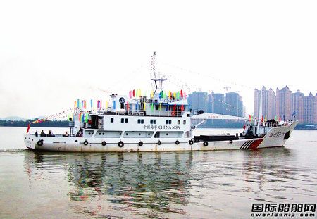 廣州打撈局船廠“海巡1726”輪完成改裝