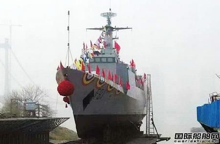武船集團交付首艘出口近海巡邏艦