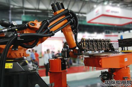 鑄鐵件自動精整工業機器人亮相CIROS