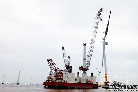 南理工研發出大型海上風電吊裝設備