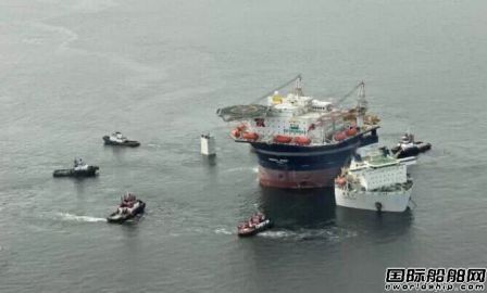“Arendal Spirit”號浮筒平臺抵達巴西