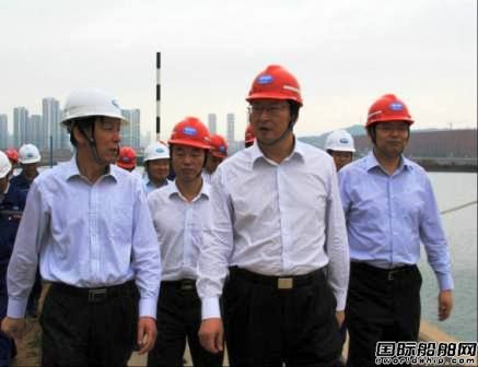 胡問鳴、孫波到青島船柴調研