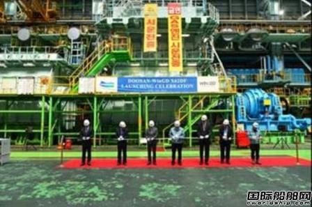 首臺Wartsila X62DF低速機亮相