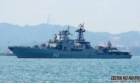 俄大型反潛驅逐艦現代化改造開始