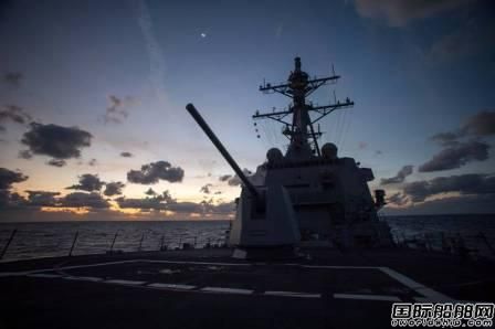 美海軍“John Finn”號導彈驅逐艦通過驗收試驗