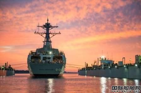 Paul Ignatius號阿利伯克級驅逐艦下水