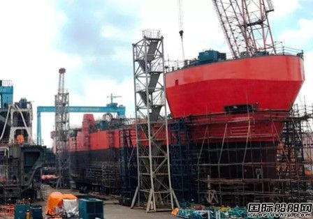 廣東中遠船務全球首型深海原油中轉船項目穩健推進