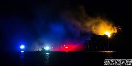 美國一座石油平臺發生爆炸至少7人受傷