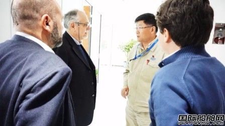 外高橋造船董事長到中船-芬坎蒂尼開展工作調研