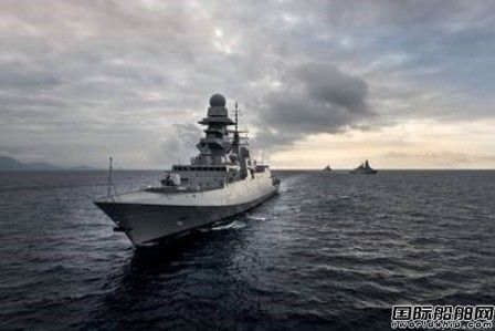 Fincantieri交付一艘歐洲多任務護衛艦