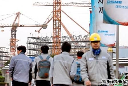 訂單回升，韓國船廠工人要求漲工資
