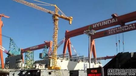 韓國三大船企接單量嚴重下滑恐難完成全年目標