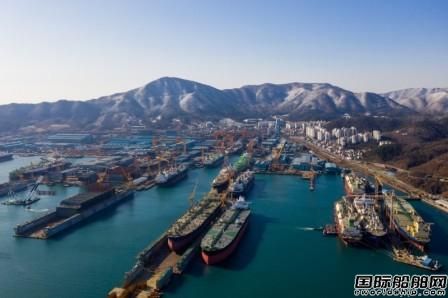 利潤翻兩番？韓國船企2020年業績將大幅改善