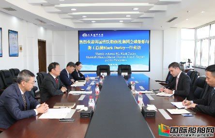 LR全球船舶與海工總裁訪問大連海事大學