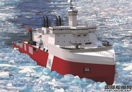 Vestdavit吊艇架獲美國海岸警衛隊破冰船供應合同
