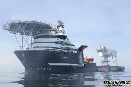 康士伯數字為Olympic Subsea全船隊安裝Vessel Insight