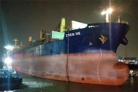 廣東中遠海運重工圓滿完成“臻和”輪海損修理獲追加訂單
