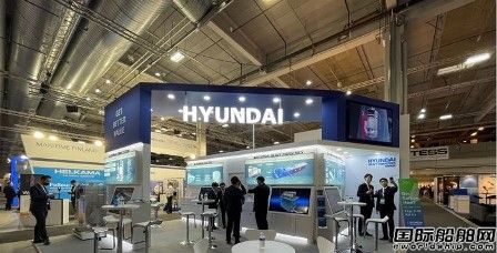 現代重工集團組團參加挪威海事展展示最新環保船技術
