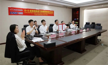 8+8船套！青島雙瑞與韓國STX重工簽訂船舶廢氣脫硝系統訂單