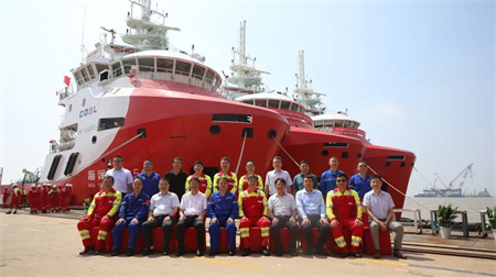 國海公司交付中海油服平臺供應船“國海民祥”輪