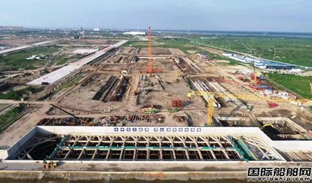 中國船舶長興造船基地二期工程建設迎來關鍵節點