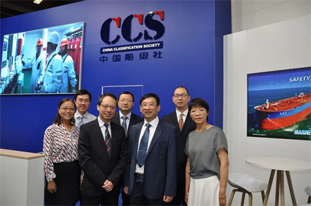 中國船級社亮相全球最大海事展聚焦綠色低碳技術成果