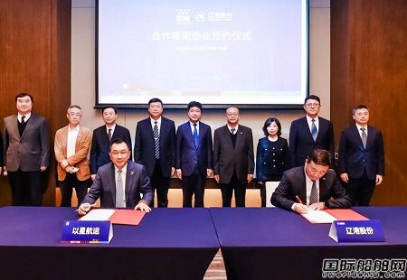 遼港股份與以星航運簽署戰略合作框架協議