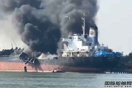 3人死亡5人失蹤！泰國一艘油船在船廠爆炸起火