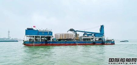 中航寶勝迎來今年首艘大型海纜運輸船“德京海工1號”