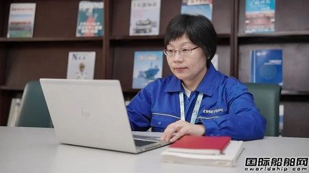 陳曉瑩，滬東中華設計大咖繪就五代LNG船完美“身材”