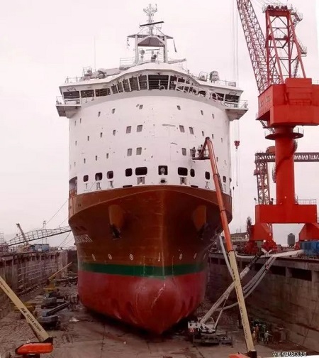 瀚海船業今年己承修各類船舶高達46艘