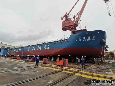 江南造船廠3艘船連續下水