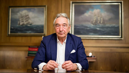 德國航運傳奇人物Bertram Rickmers去世