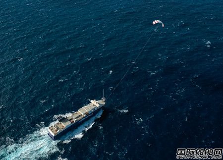 重要里程碑！Airseas完成大型滾裝船“風箏”牽引航行驗證