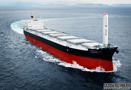 全球首艘！飯野海運一艘散貨船將安裝Norsepower旋筒帆