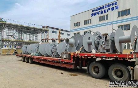 大船產業工具公司自主品牌甲板機械迎來交驗高峰