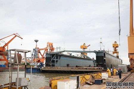 三船同日進塢！黃埔文沖修船事業部文沖3號塢再創新紀錄