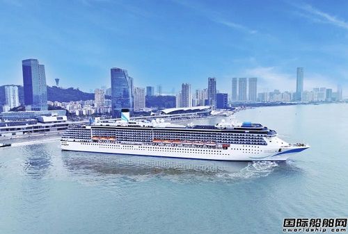 助力綠色交通發展！愛達郵輪地中海號在廈門成功實現岸電連接