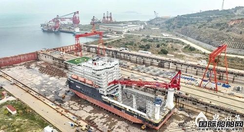 常態化運營！泉州船廠承修全球首例DP3超大型海工生活駁船