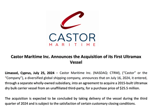 uDُCastor MaritimeM܊Ј