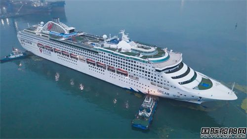 北海造船首次承接“夢想”號豪華郵輪常規修理