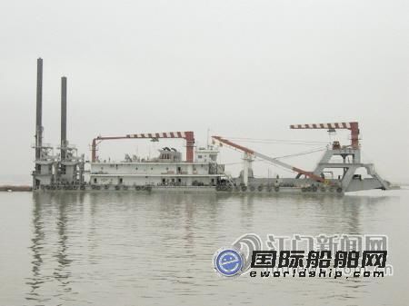 江門華聯盛購一艘新型沿海絞吸船