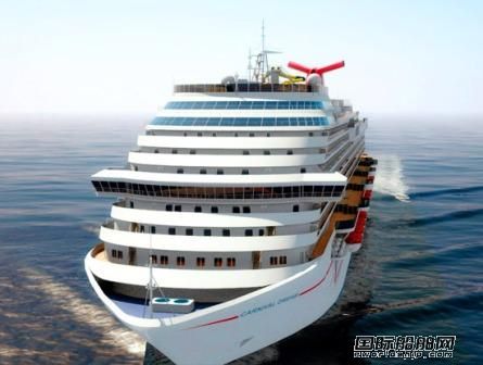 “Carnival Magic”號船體分段鋪設