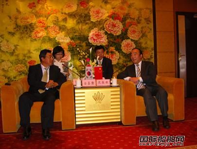 韓國地方船舶企業代表團訪問南通